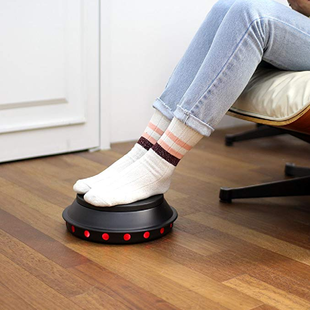 JBWOOD Feet Heater 3 Layer Structure with Tealight Candles